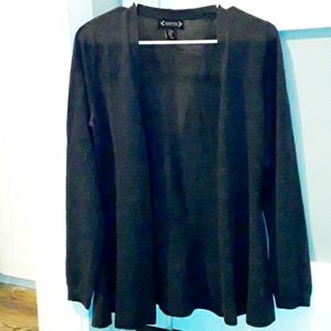 Sweater cardigan dark grey